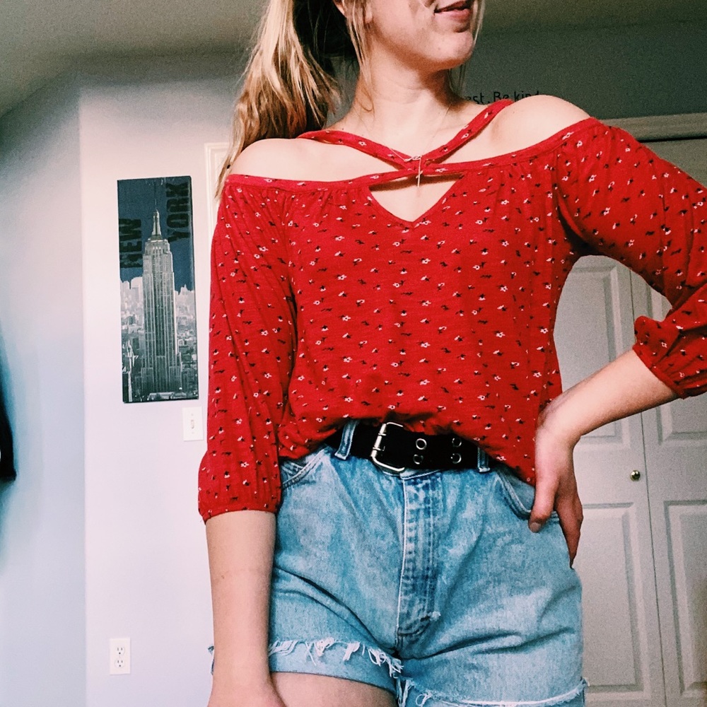 Cute flowery shirt